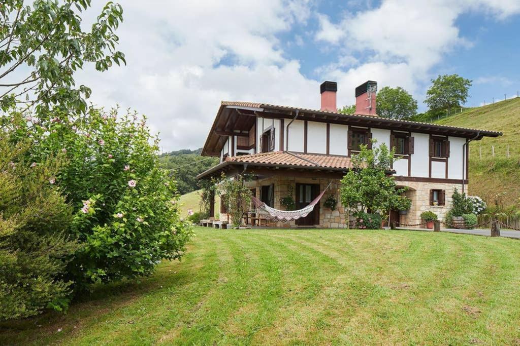 Casa rural a 10 minutos de San Sebastian Asteasu Exterior foto