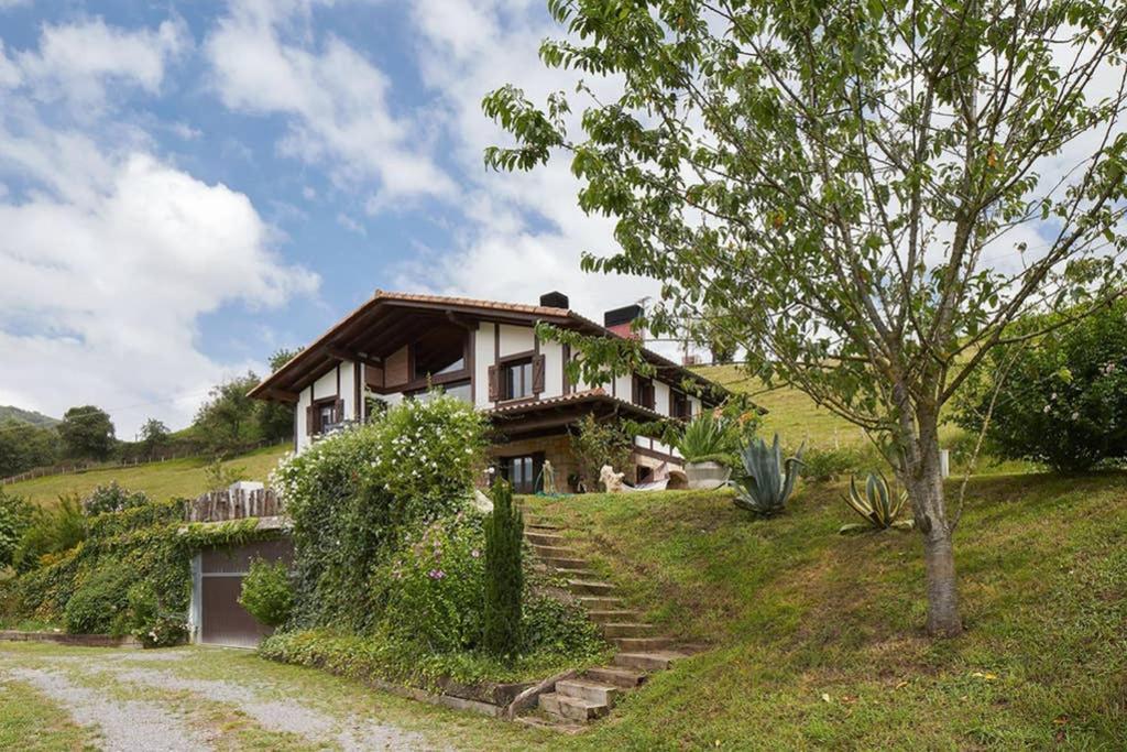 Casa rural a 10 minutos de San Sebastian Asteasu Exterior foto